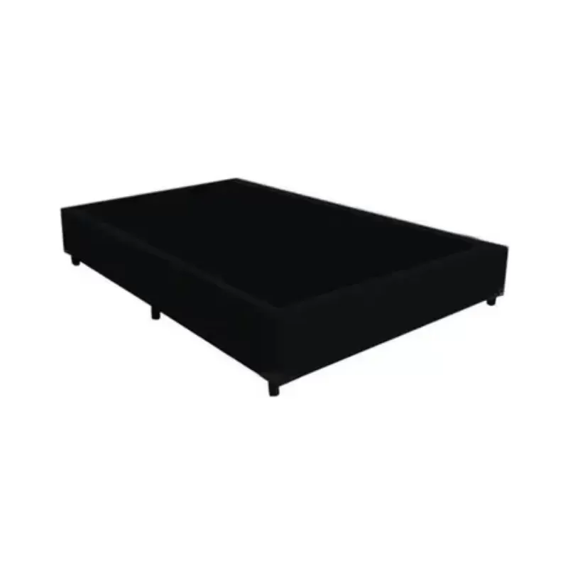 Base Cama Box Casal 1,38 X 1,88 X 0,28 - Preto